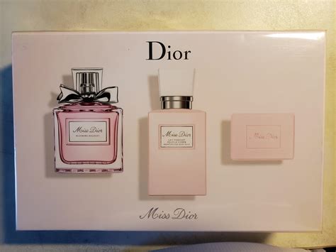 miss dior fragrance gift set|Miss Dior gift sets boots.